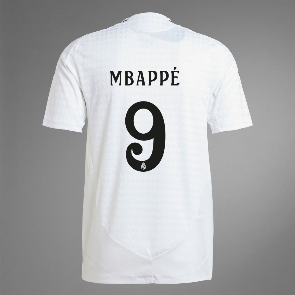 24-25 Real Madrid Home Mbappé 9 Jersey (Player Version)