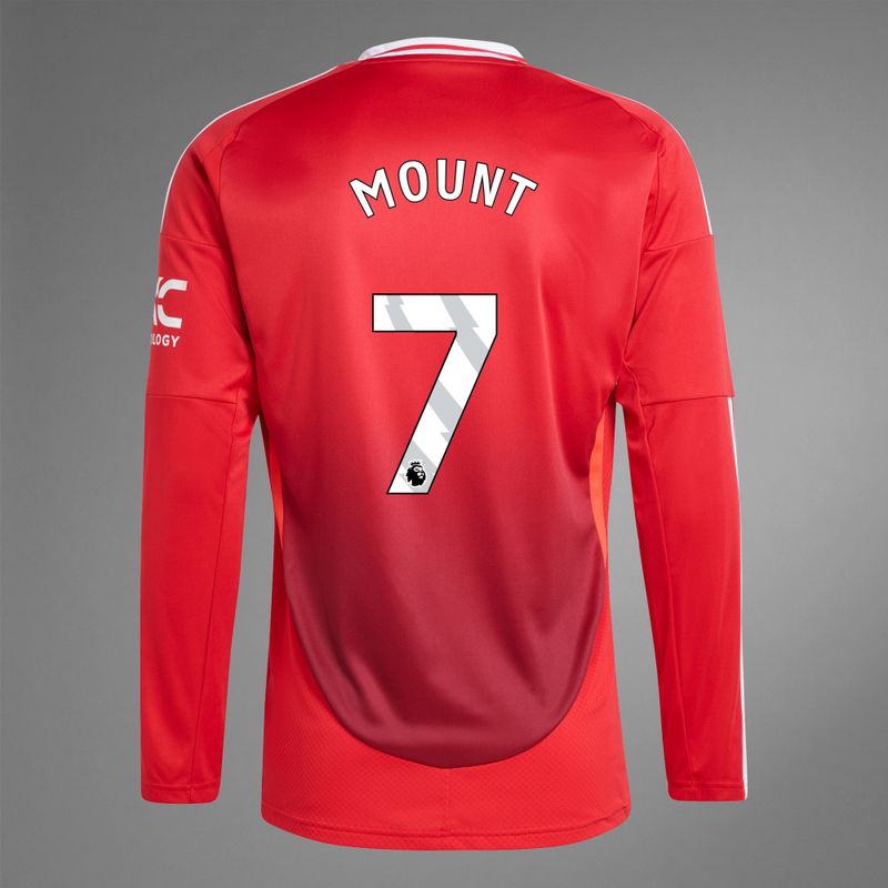 24-25 Manchester United MOUNT 7 Home Long Sleeve Jersey