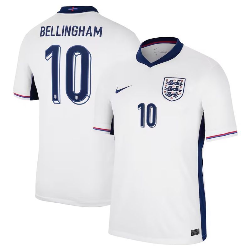 2024 England Bellingham 10 Home Jersey