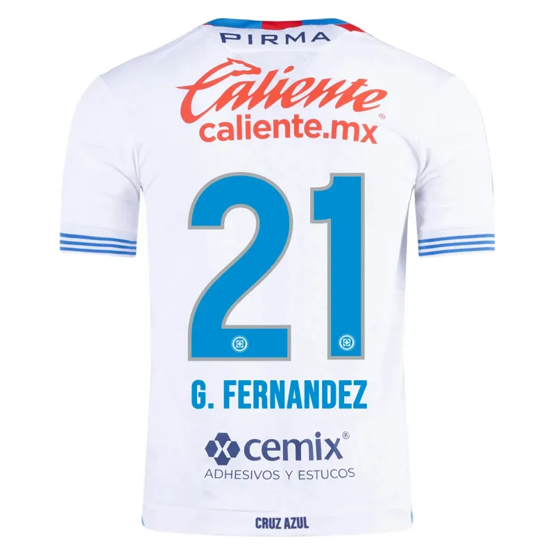 Cruz Azul Gabriel Fernández 21 Away Jersey 2024/25