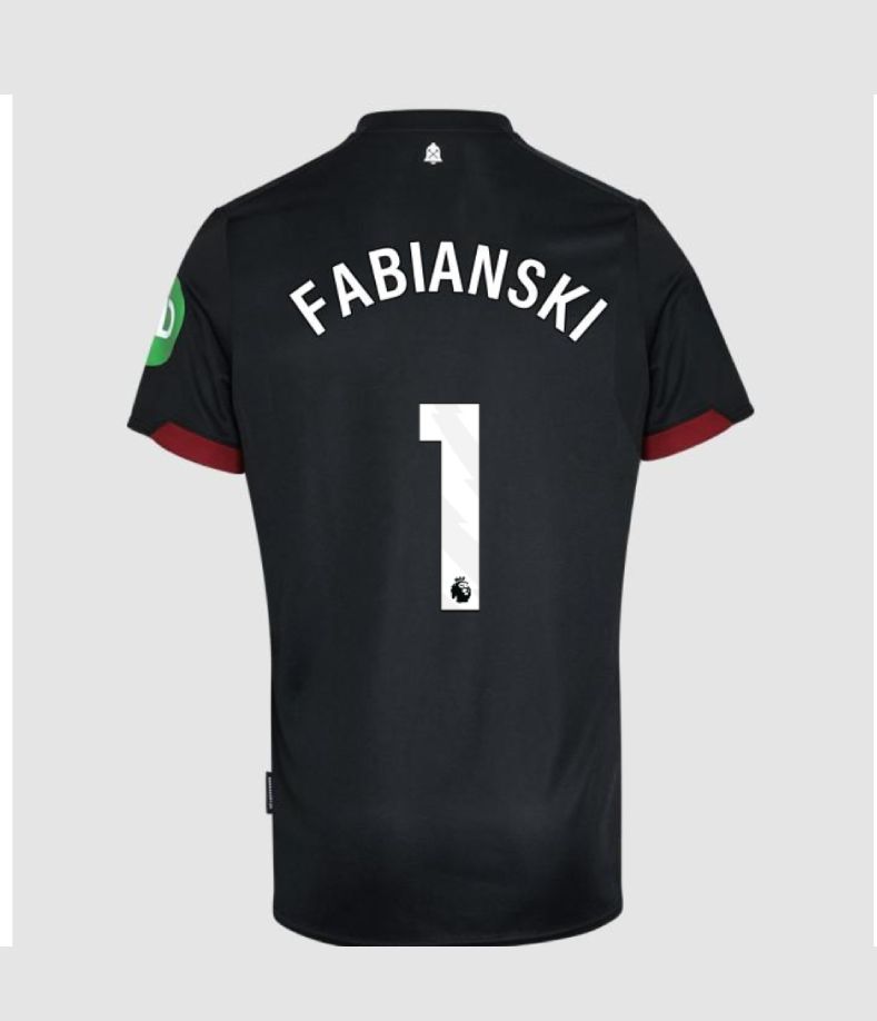 24-25 West Ham United Away FABIANSKI 1 Jersey
