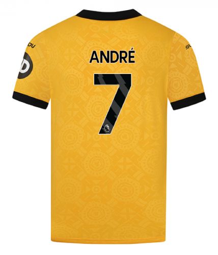 25-26 Wolves Home ANDRÉ 7 Jersey 25-26 Wolves Home ANDRÉ 7 Jersey