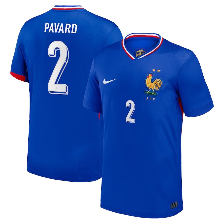 2024 France Pavard 2 Home Jersey