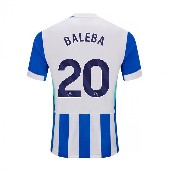 25-26 Brighton & Hove Albion Home BALEBA 20 Jersey
