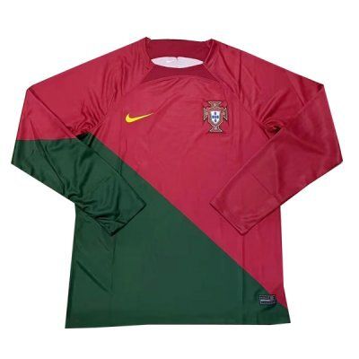 Portugal Home Long Sleeve Jersey 2022/2023 Portugal Home Long Sleeve Jersey 2022/2023