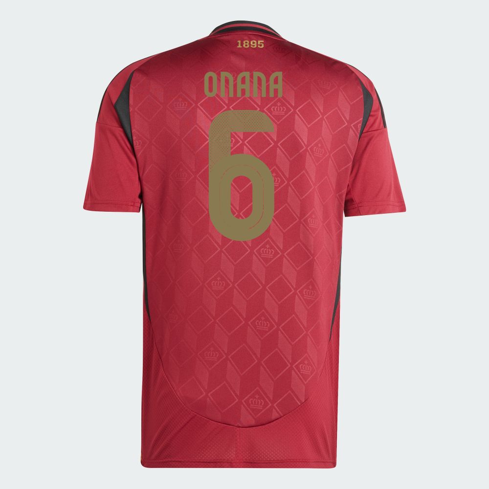2024 Belgium ONANA 6 Home Jersey