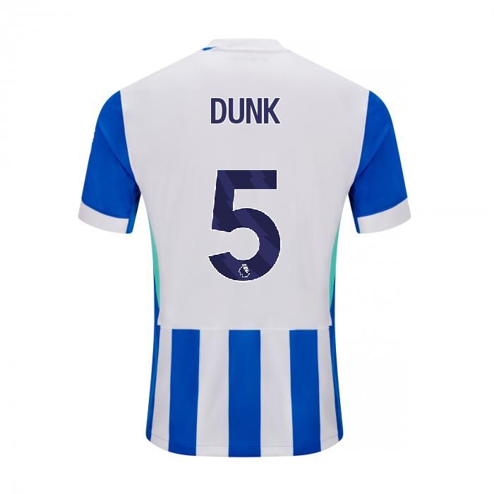 25-26 Brighton & Hove Albion Home DUNK 5 Jersey