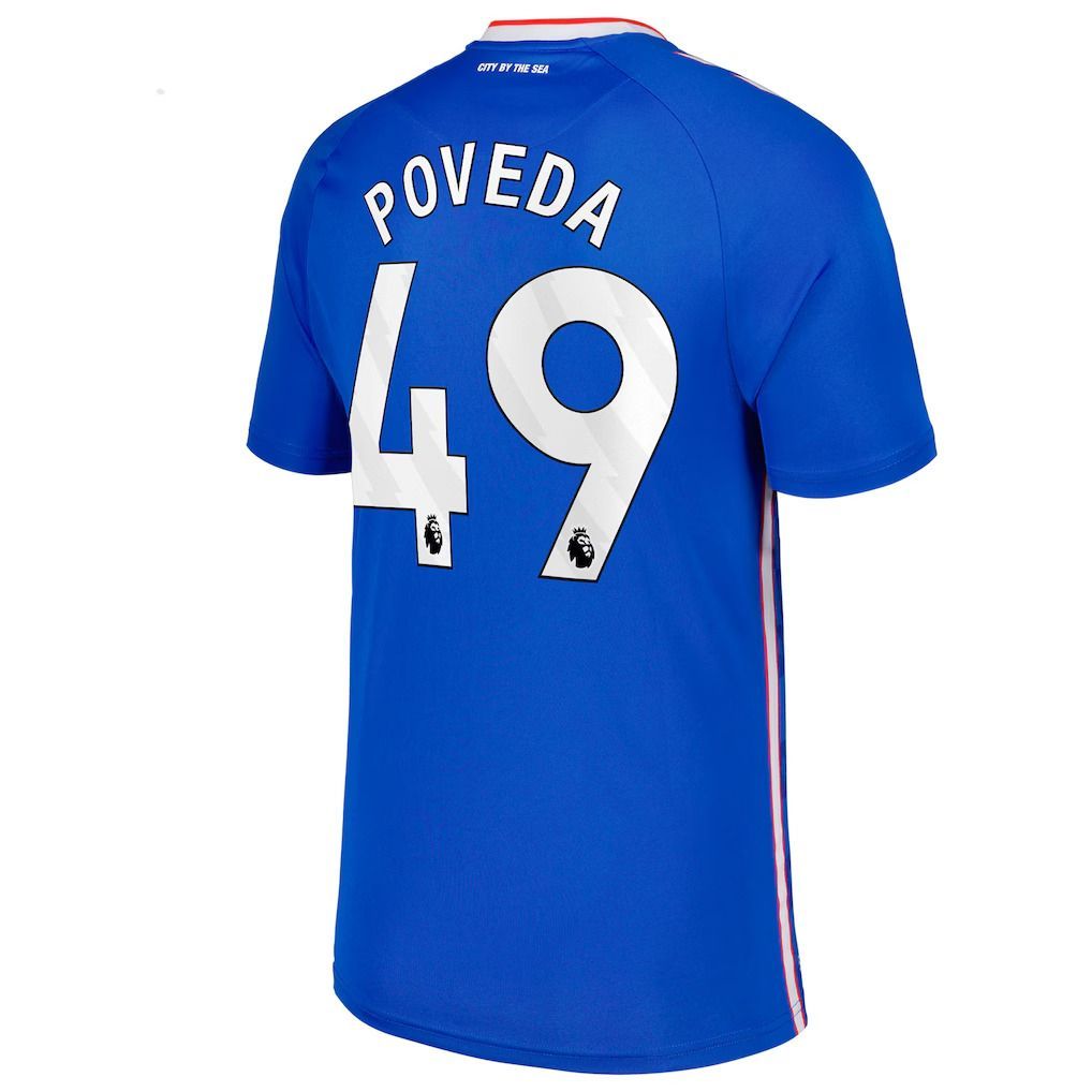 25-26 Sunderland Away POVEDA 49 Jersey 25-26 Sunderland Away POVEDA 49 Jersey