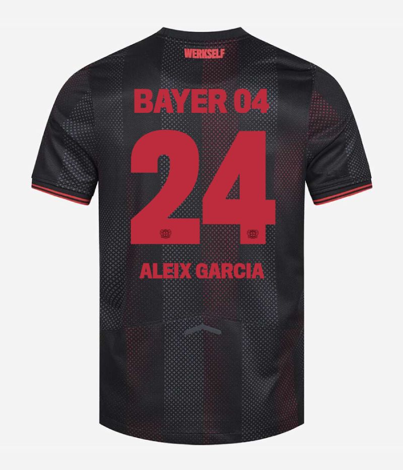 Bayer Leverkusen 04 Home ALEIX GARCIA 24 Jersey 2025/26 Bayer Leverkusen 04 Home ALEIX GARCIA 24 Jersey 2025/26