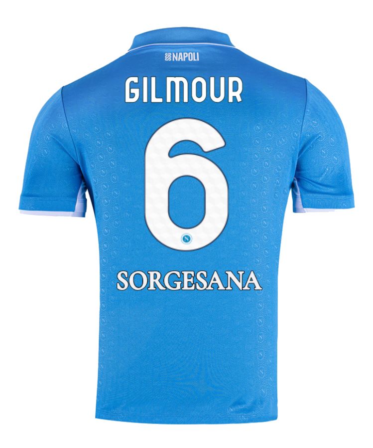 24-25 Napoli Home 6 Gilmour Jersey 24-25 Napoli Home 6 Gilmour Jersey