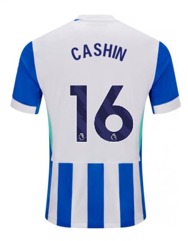 25-26 Brighton & Hove Albion Home CASHIN 16 Jersey