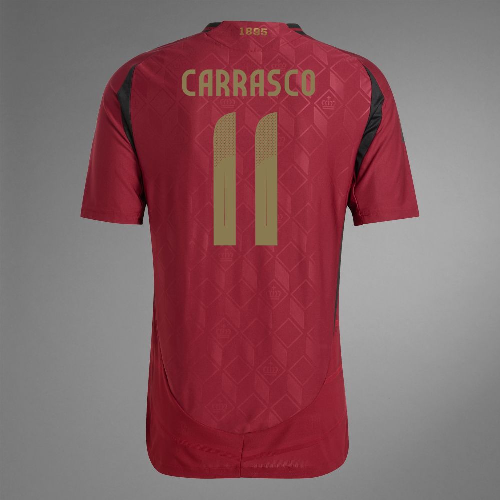 2024 Belgium CARRASCO 11 Home Jersey (Player Version)