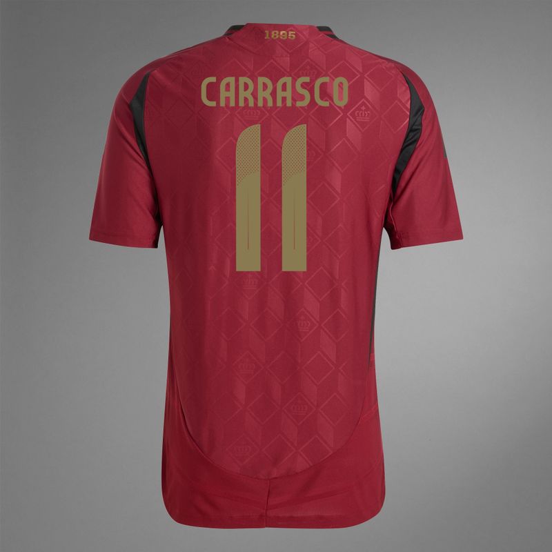 2024 Belgium CARRASCO 11 Home Jersey (Player Version)