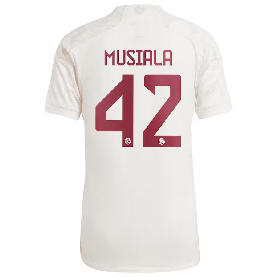 Bayern Munich Jamal Musiala #42 Third Jersey 2023-2024 Bayern Munich Jamal Musiala #42 Third Jersey 2023-2024