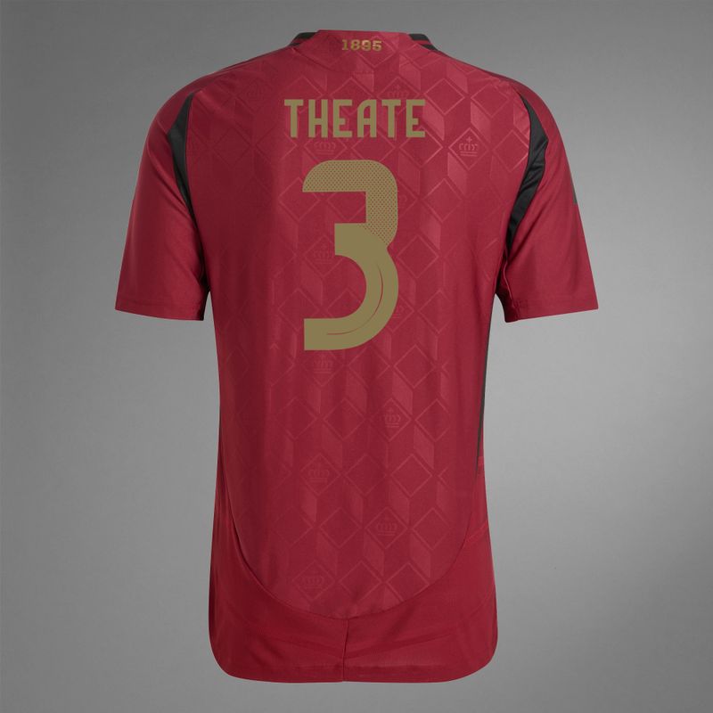 2024 Belgium THEATE 3 Home Jersey (Player Version)