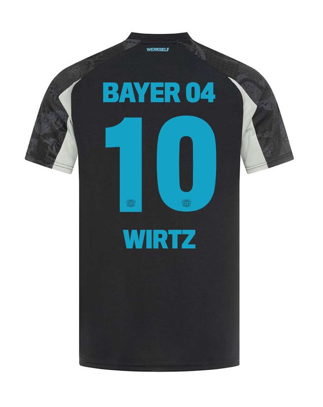 24-25 Bayer Leverkusen Wirtz 10 Third Soccer Jersey