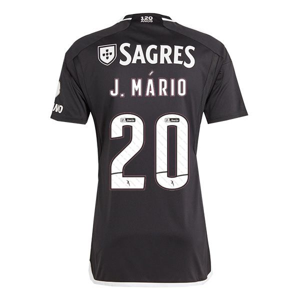 Benfica  Away João Mário 20 Jersey Shirt 23-24