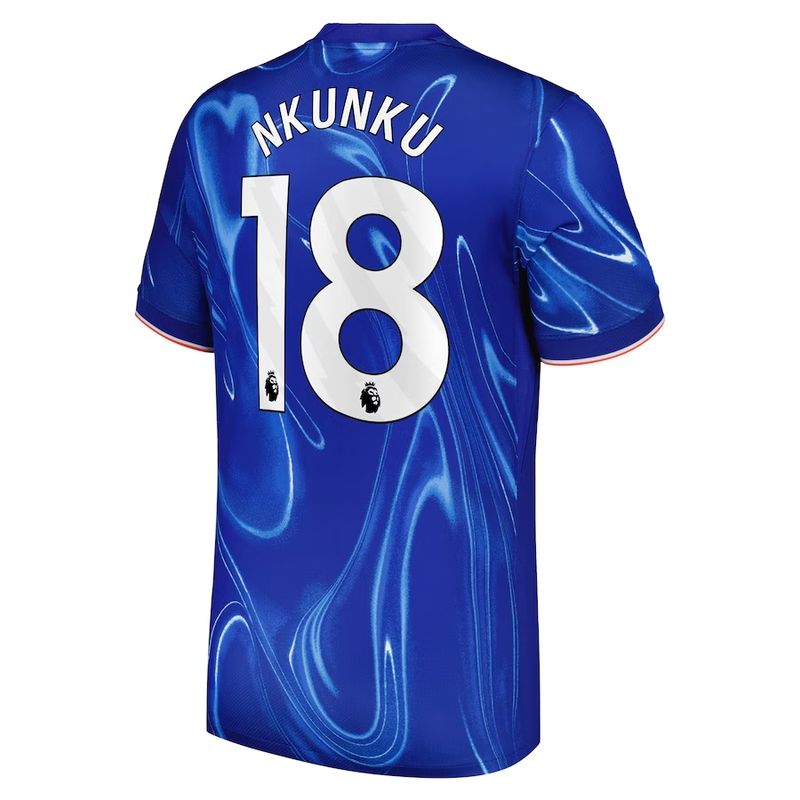 24-25 Chelsea Home Nkunku 18 Jersey