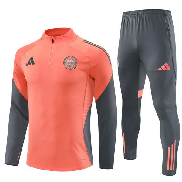 25-26 Bayern Munich Orange Training Suit Kit
