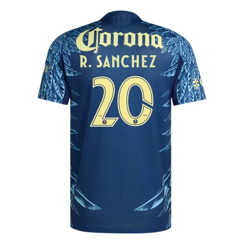 25-26 Club American Away R. SANCHEZ 20 Jersey (Player Version) 25-26 Club American Away R. SANCHEZ 20 Jersey (Player Version)