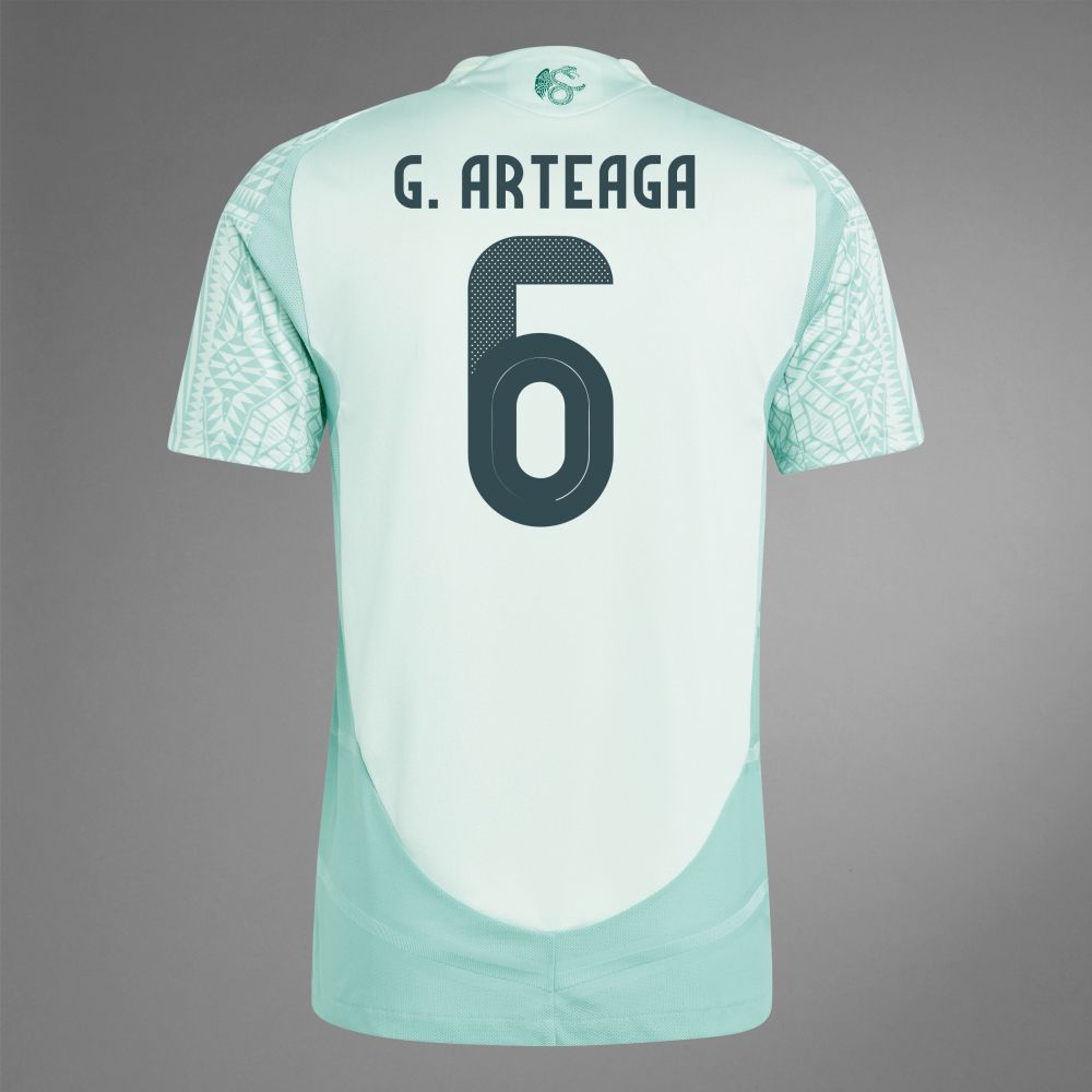 2024 Mexico G. ARTEAGA 6 Away Jersey (Player Version)