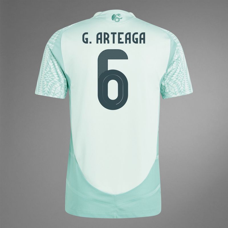 2024 Mexico G. ARTEAGA 6 Away Jersey (Player Version)