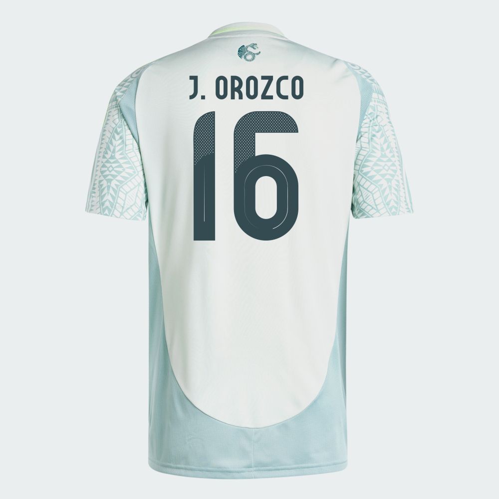 2024 Mexico J. OROZCO 16 Away Jersey