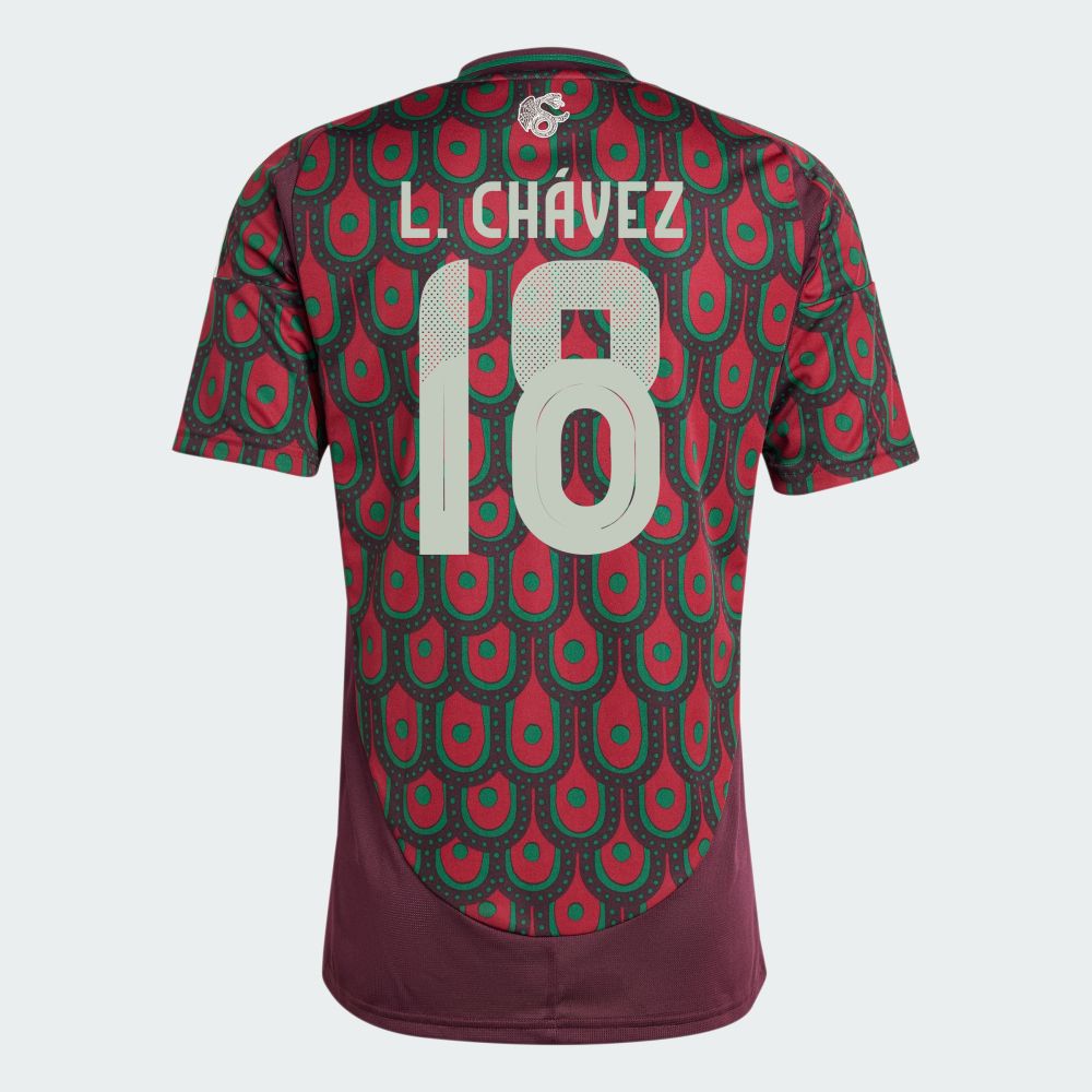 2024 Mexico L. CHÁVEZ 18 Home Jersey