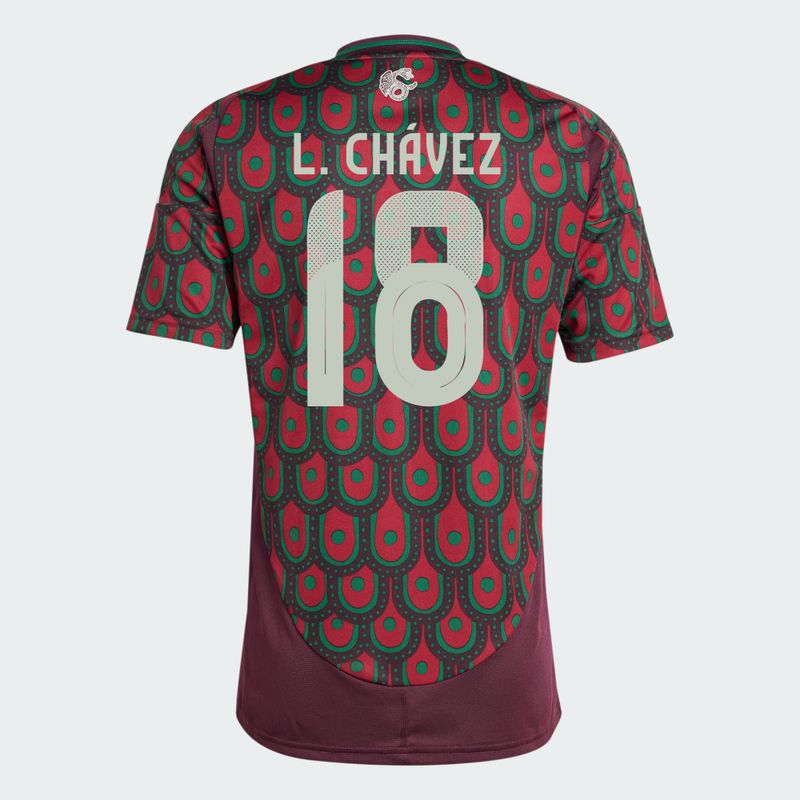 2024 Mexico L. CHÁVEZ 18 Home Jersey