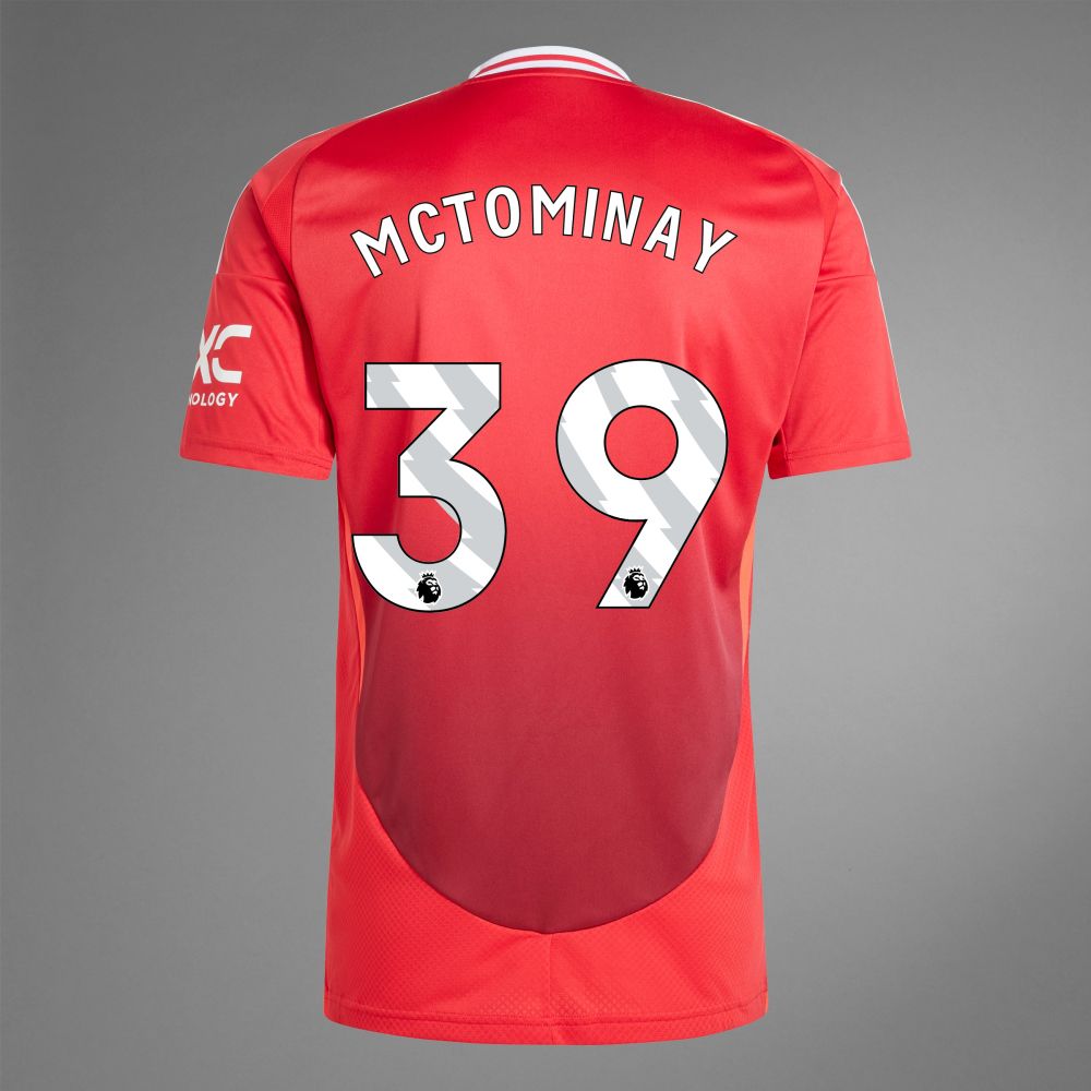 24-25 Manchester United MCTOMINAY 39 Home Jersey (Player Version) 24-25 Manchester United MCTOMINAY 39 Home Jersey (Player Version)
