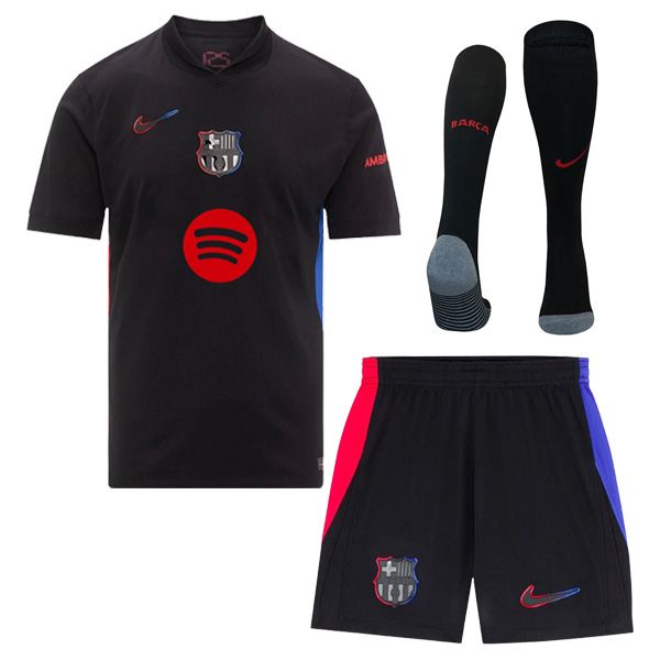 24-25 Barcelona Away New Spotify Logo Mens Full Kit 24-25 Barcelona Away New Spotify Logo Mens Full Kit
