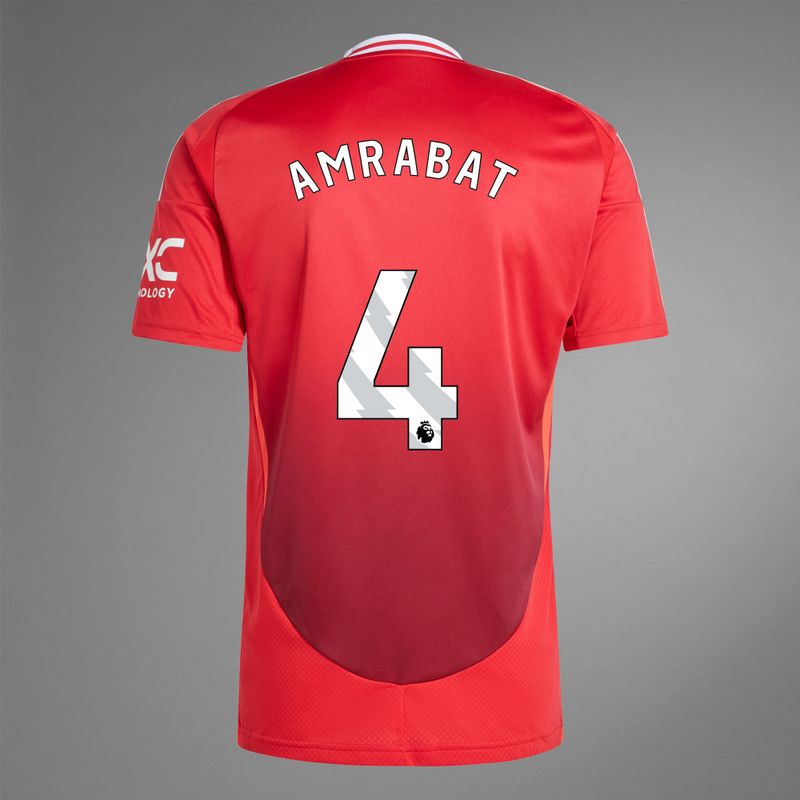 24-25 Manchester United AMRABAT 4 Home Jersey