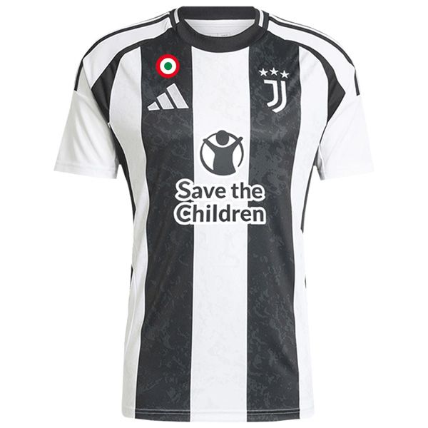 24-25 Juventus Home Save Children Sponsor Jersey 24-25 Juventus Home Save Children Sponsor Jersey