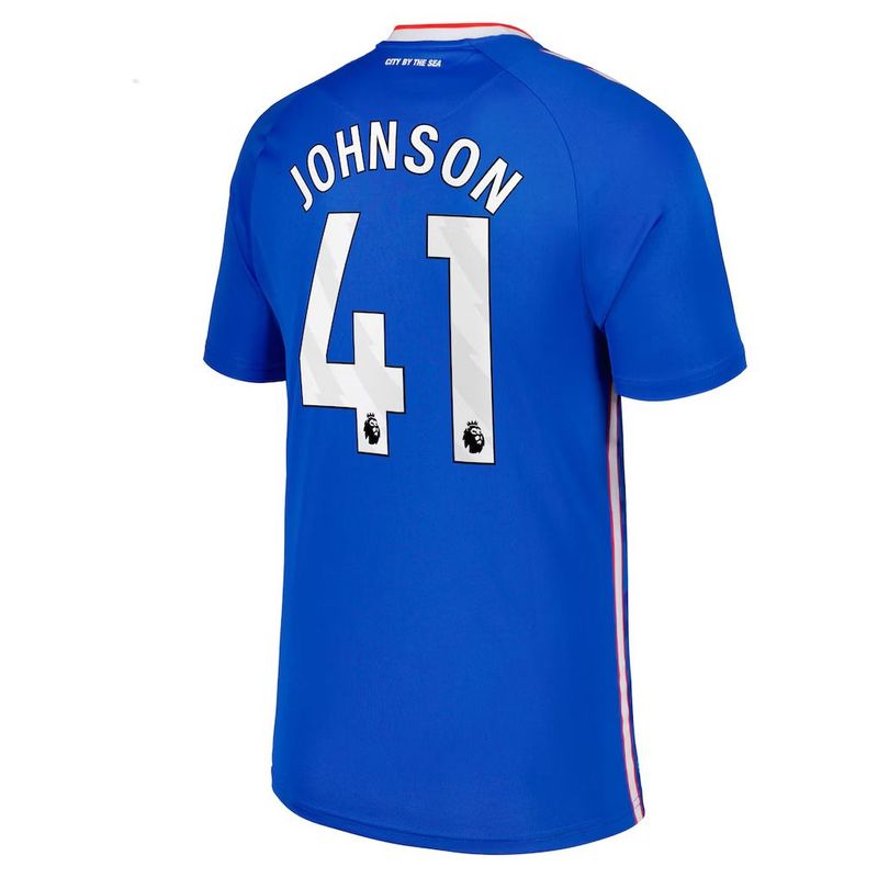 25-26 Sunderland Away JOHNSON 41 Jersey