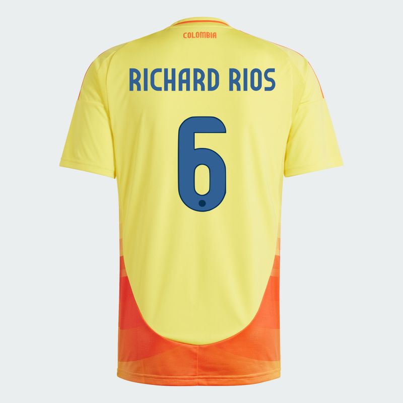2024 Colombia RICHARD RIOS 6 Home Jersey