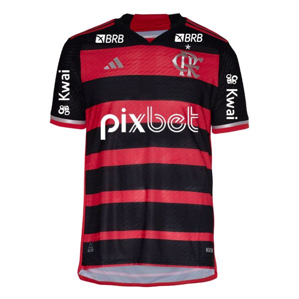 24-25 Flamengo Home Jersey Full Sponsor (Player Version) 24-25 Flamengo Home Jersey Full Sponsor (Player Version)
