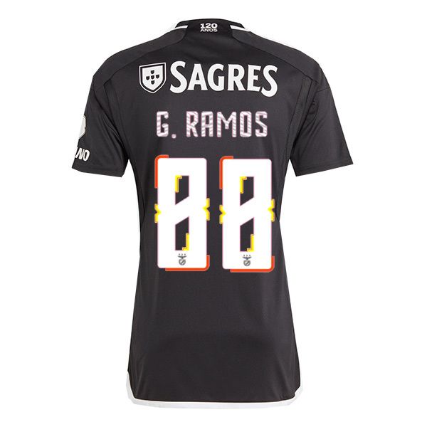 Benfica  Away G.RAMOS 88 UCL  Jersey Shirt 23-24