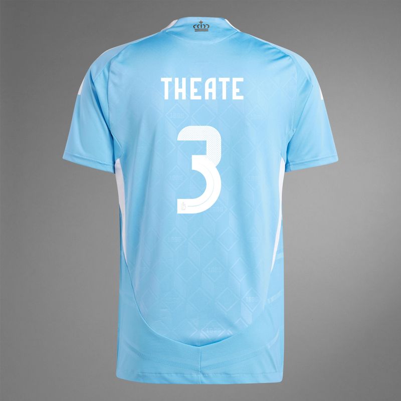 2024 Belgium THEATE 3 Away Jersey (Player Version)