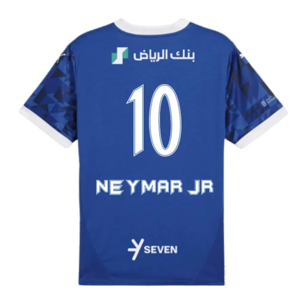 2024-2025 Al Hilal Home Neymar JR 10 Jersey 2024-2025 Al Hilal Home Neymar JR 10 Jersey
