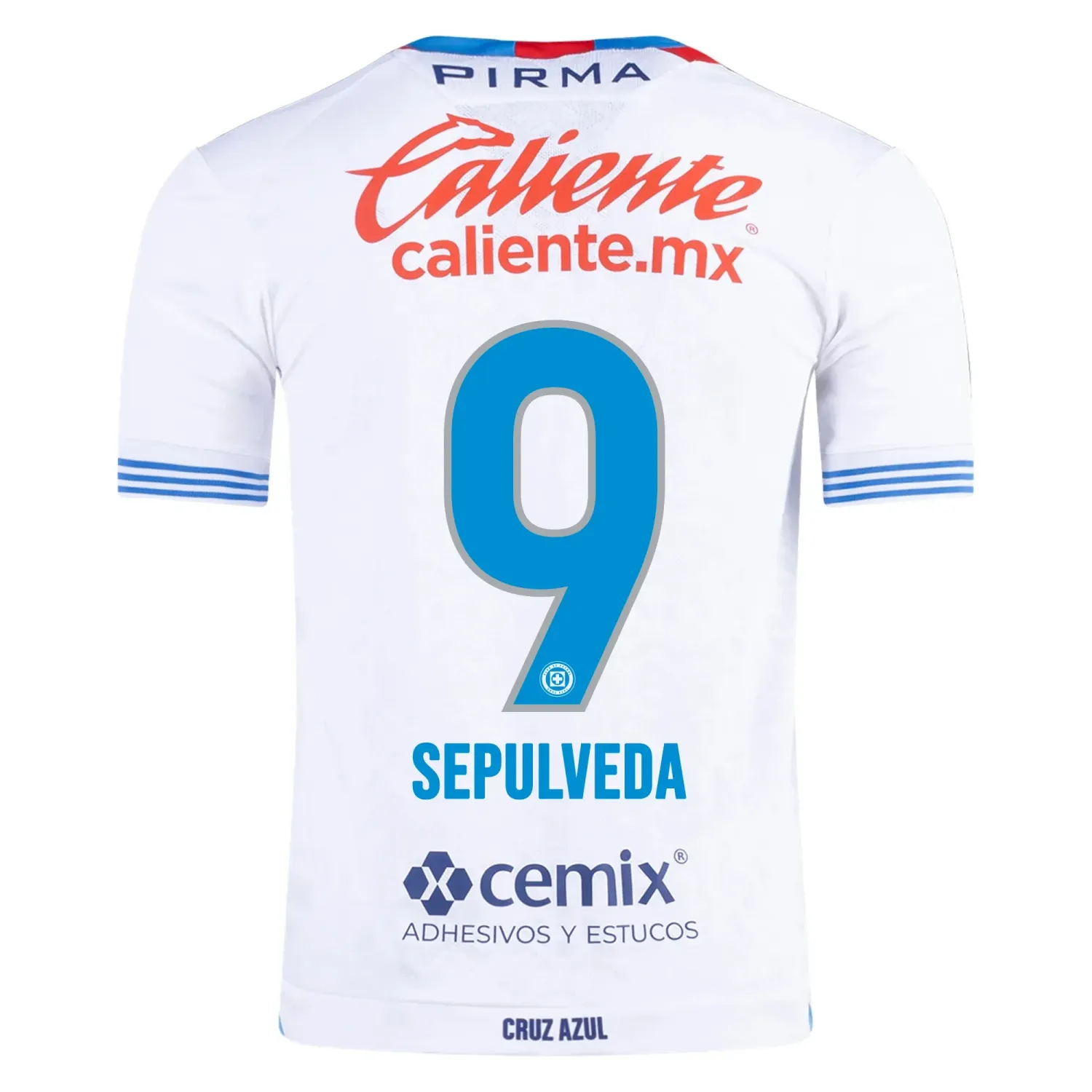 Cruz Azul Angel Sepulveda 9 Away Jersey 2024/25 Cruz Azul Angel Sepulveda 9 Away Jersey 2024/25