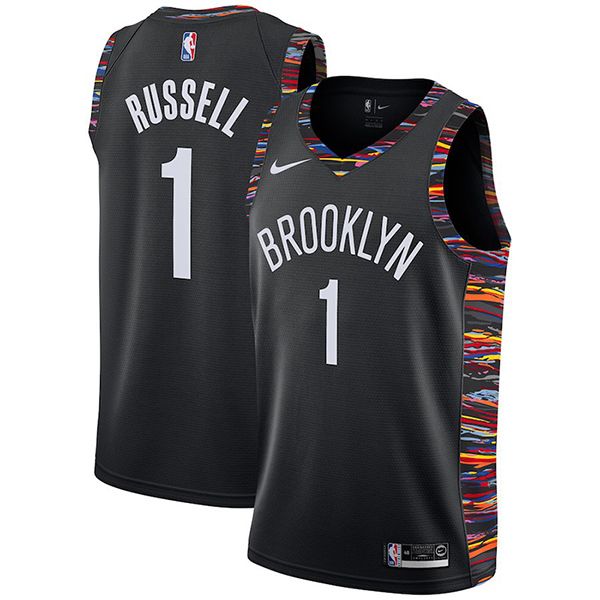 Brooklyn Nets D’Angelo Russell Black Swingman Jersey – City Edition Brooklyn Nets D’Angelo Russell Black Swingman Jersey – City Edition