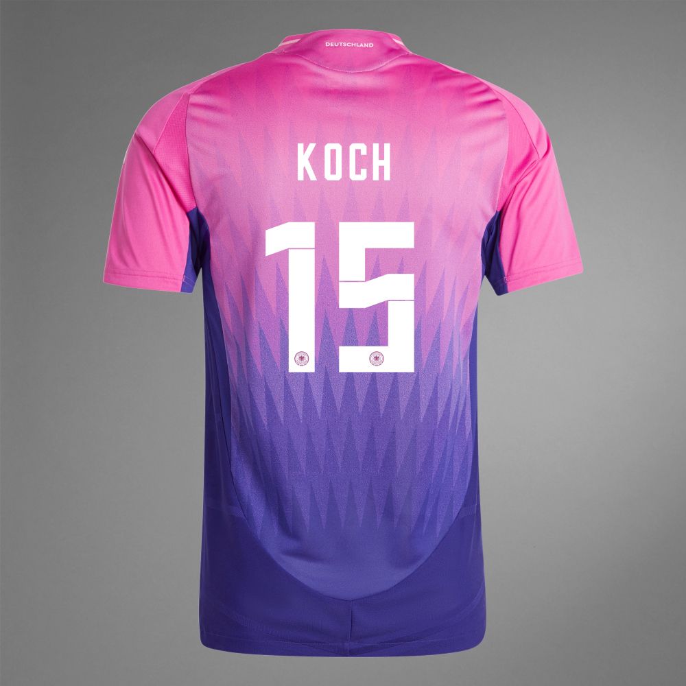 2024 Germany KOCH 15 Away Jersey (Player Version) 2024 Germany KOCH 15 Away Jersey (Player Version)