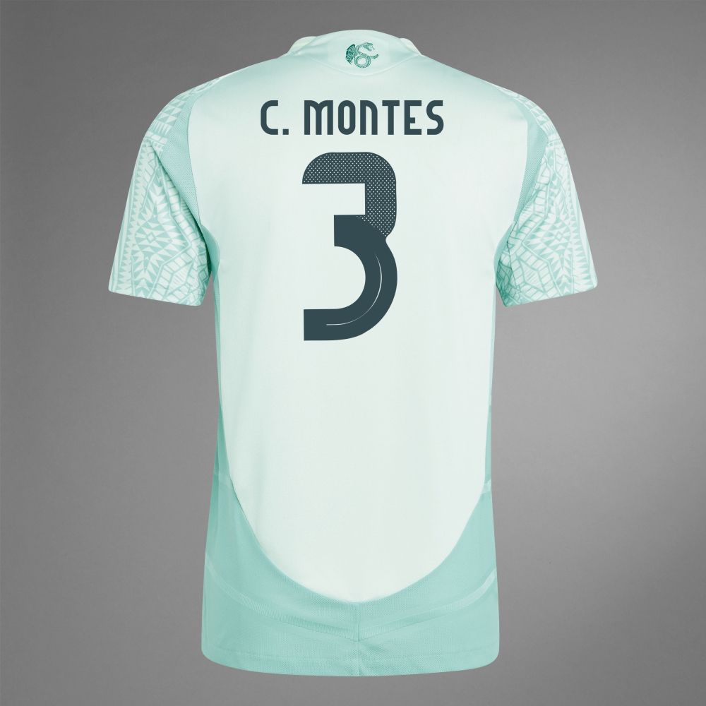 2024 Mexico C. MONTES 3 Away Jersey (Player Version)