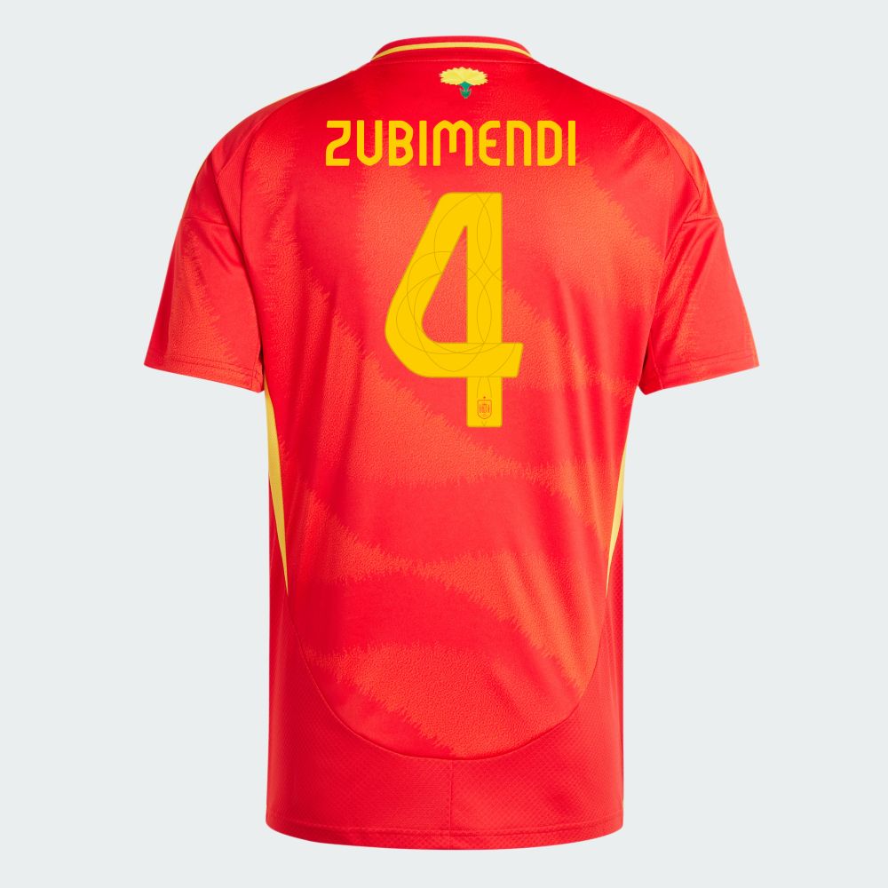 2024 Spain ZUBIMENDI 4 Home Jersey