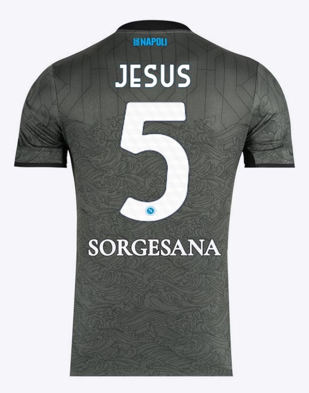 24-25 Napoli Third 5 Jesus Jersey