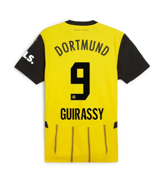 24-25 Borussia Dortmund Home Guirassy 9 Jersey 24-25 Borussia Dortmund Home Guirassy 9 Jersey