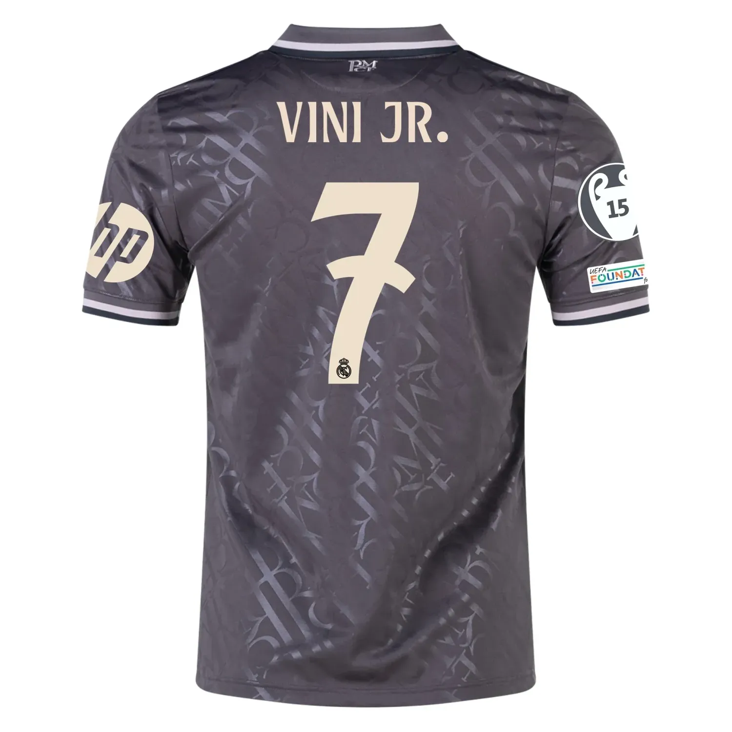 Real Madrid Vini Jr. 7 Third Jersey 2024/2025 With Champions League + Club World Cup Patches Real Madrid Vini Jr. 7 Third Jersey 2024/2025 With Champions League + Club World Cup Patches