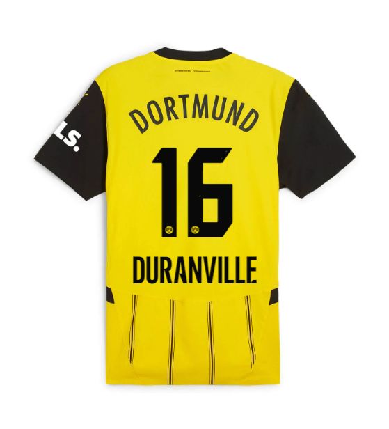 24-25 Borussia Dortmund Home Duranville 16 Jersey