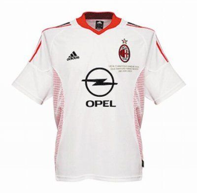 2002-2003 AC Away Champion League Final Jersey