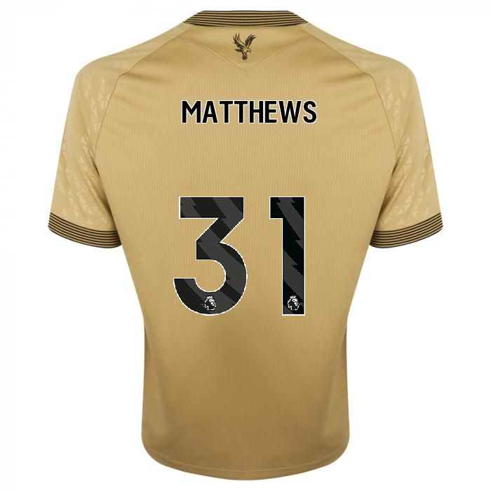 25-26 Crystal Palace Away MATTHEWS 31 Jersey